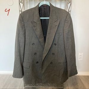 Mark Shale Grey Dress Suit Coat